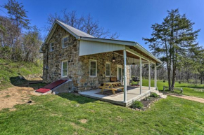 Idyllic Hellertown Cottage Patio and Fire Pit!